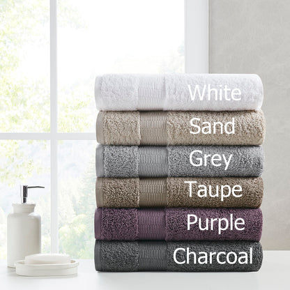 Madison Park Signature 100% Egyptian Cotton 6 Piece Towel Set