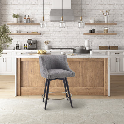 Madison Park Swivel Counter Stool