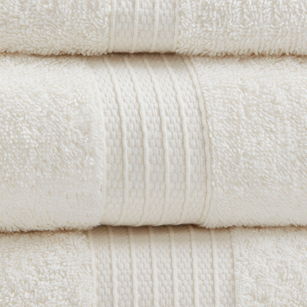 Madison Park 6 Piece Organic Cotton Towel Set