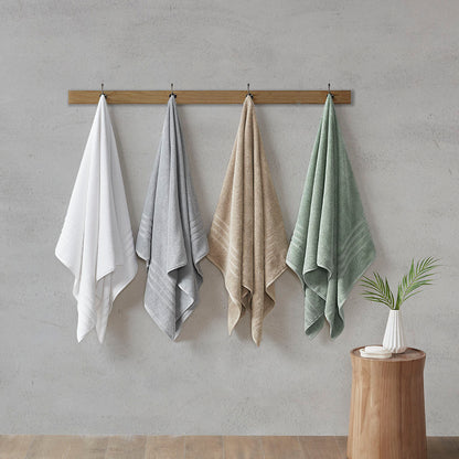 Nurture Sustainable Antimicrobial Bath Towel 6 Piece Set