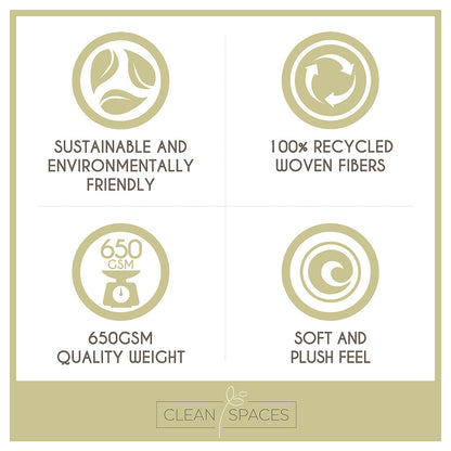 Nurture Sustainable Antimicrobial Bath Towel 6 Piece Set