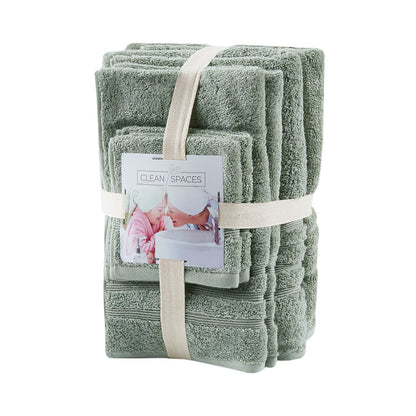 Nurture Sustainable Antimicrobial Bath Towel 6 Piece Set