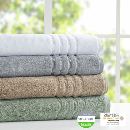 Nurture Sustainable Antimicrobial Bath Towel 6 Piece Set