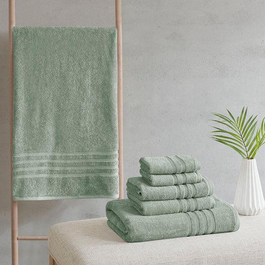 Nurture Sustainable Antimicrobial Bath Towel 6-Piece Set
