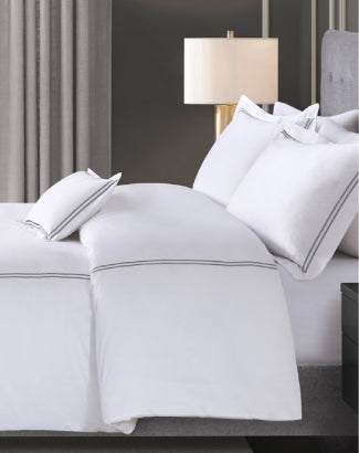 500 TC Luxury Collection Embroidered Duvet Cover Set