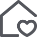 Welcoming home icon