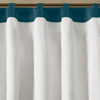 Serene Embroidered Curtain Panel