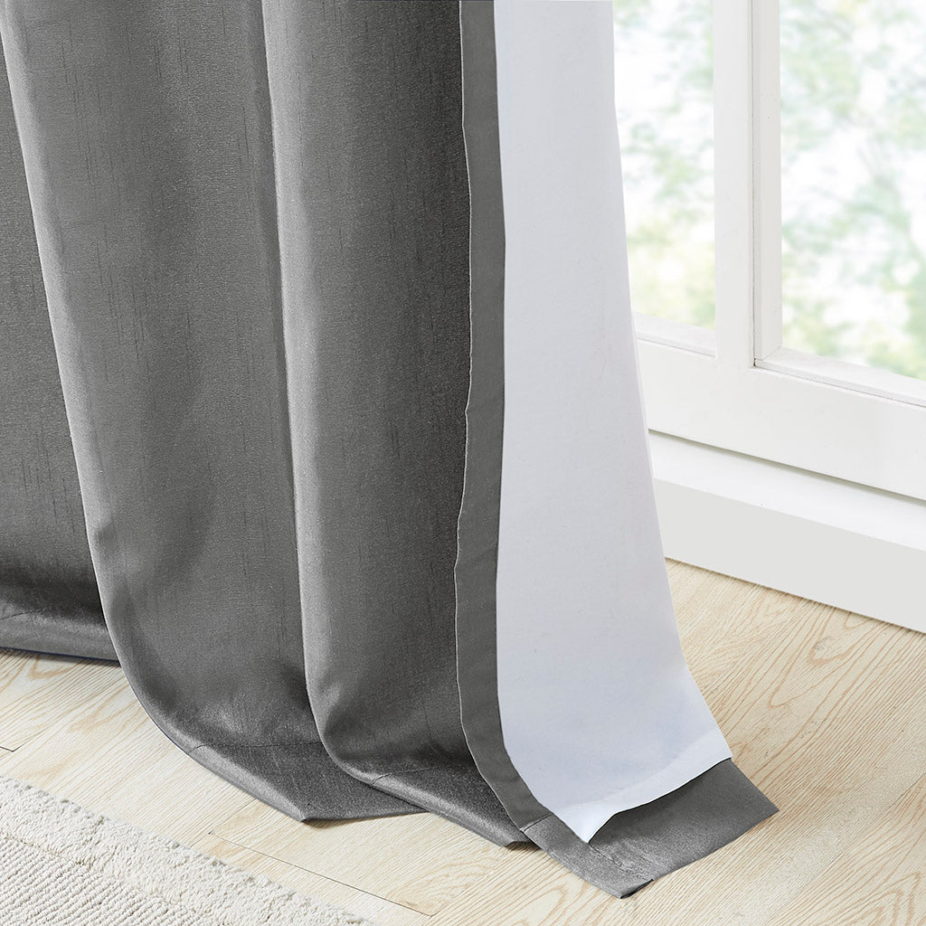 Serene Embroidered Curtain Panel