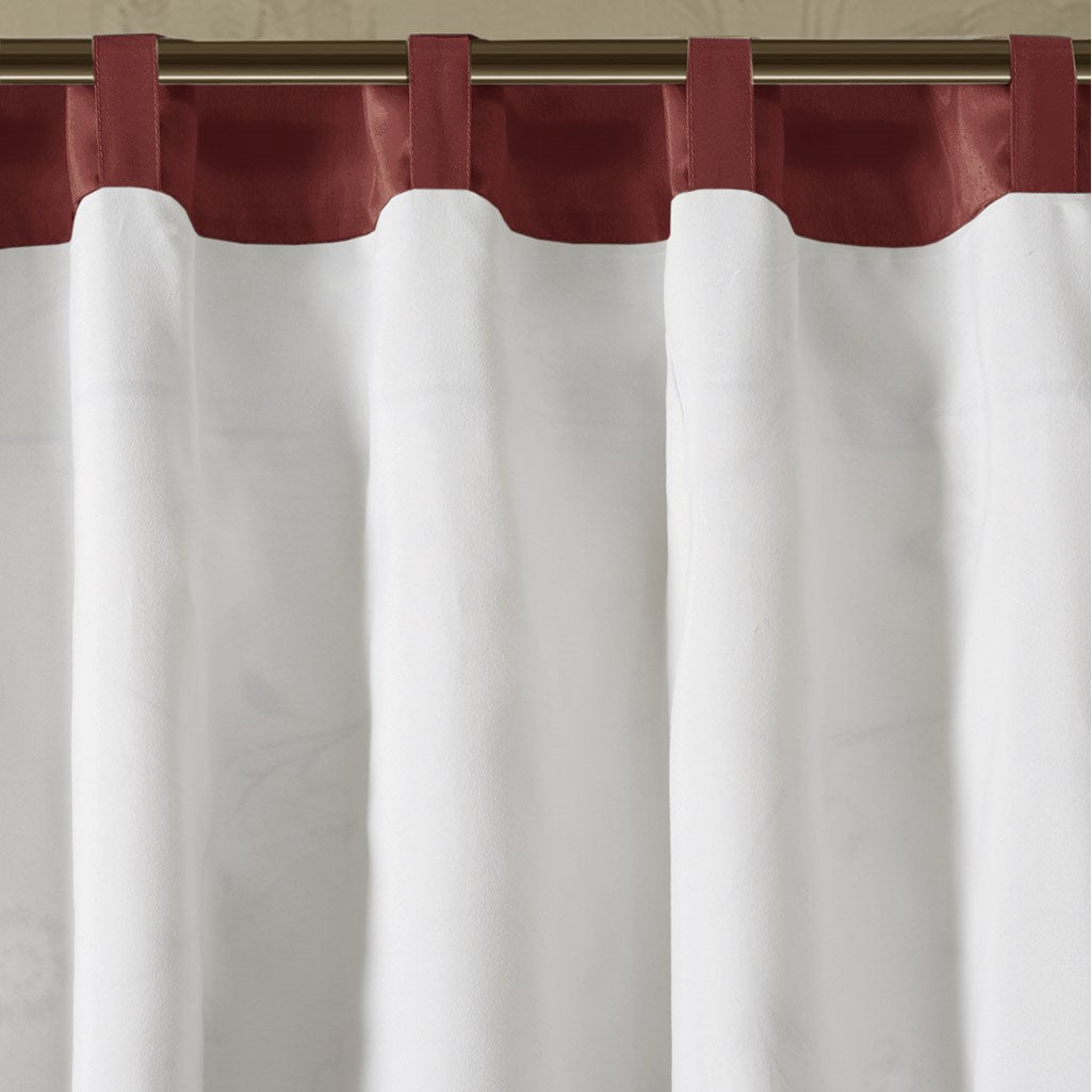 Serene Embroidered Window Valance