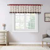 Serene Embroidered Window Valance