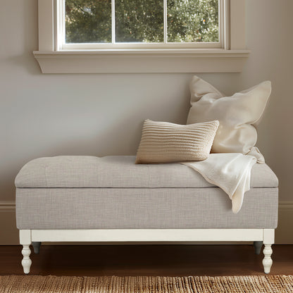 Beckett Tufted Storage Bench