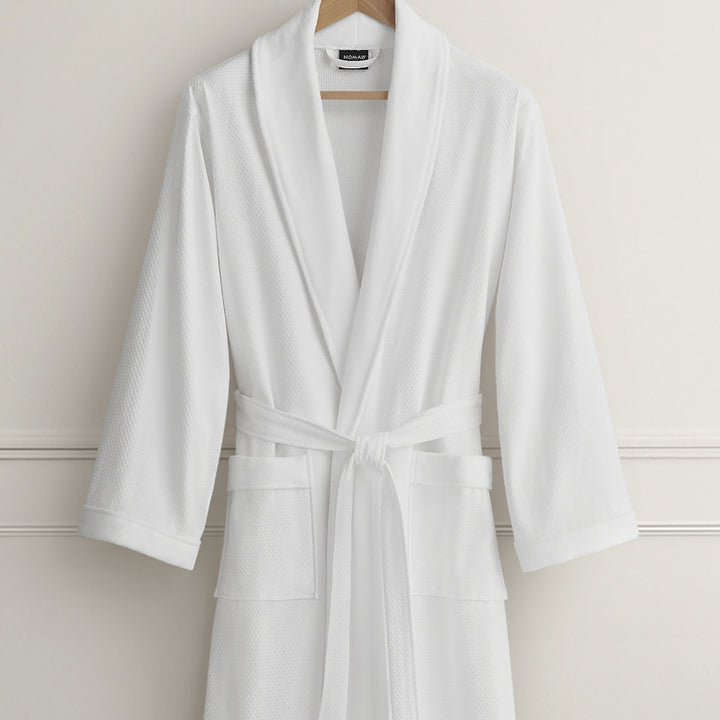 Hotel Collection Cotton Waffle Velour Luxury Bath Robe
