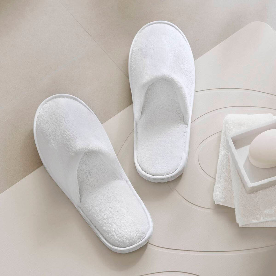 Hotel Collection Cotton Terry Essential Slippers