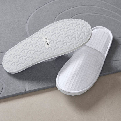 Hotel Collection Cotton Blend Waffle Premium Slippers