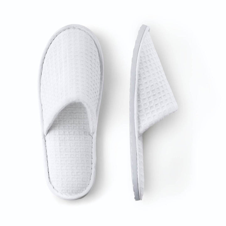 Hotel Collection Cotton Blend Waffle Premium Slippers