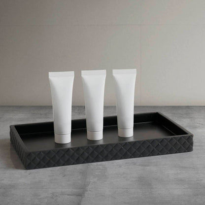 Hotel Collection Resin Bath Accessories Antimicrobial 4-Piece Set