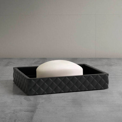 Hotel Collection Resin Bath Accessories Antimicrobial 4-Piece Set
