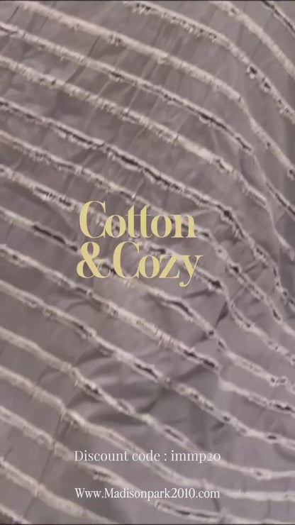 Urban Cabin Cotton Jacquard Comforter Set