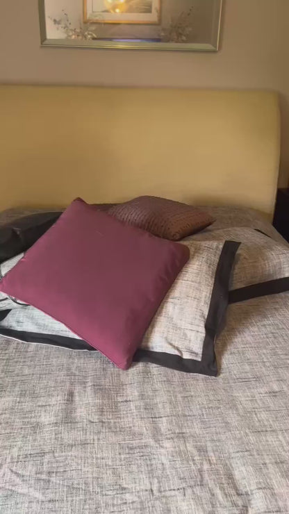 Reed Chenille Jacquard 8-Piece Comforter Set with Decorative Pillows