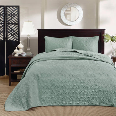 Madisonpark Quebec 3-Piece Reversible Quilt Set